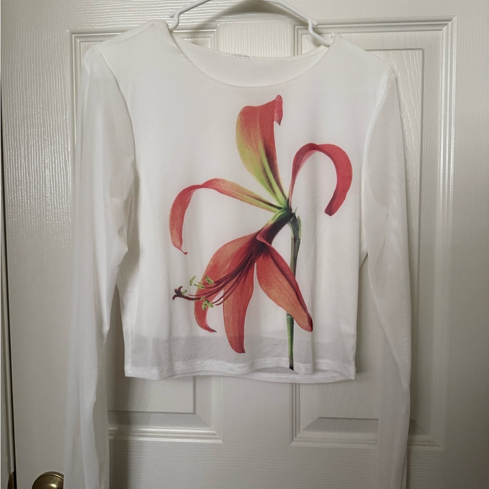 Floral Long Sleeve Top